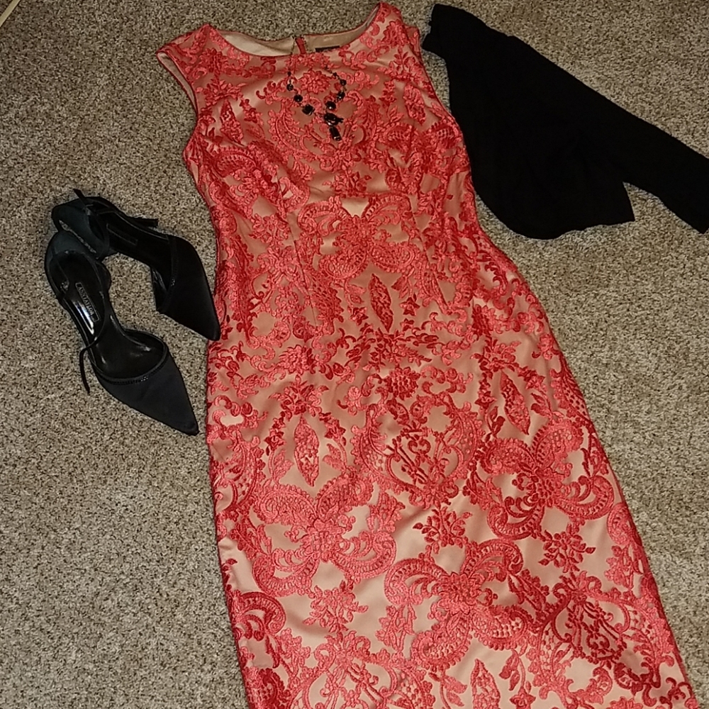 Beautiful Lace Vince Camuto Dress